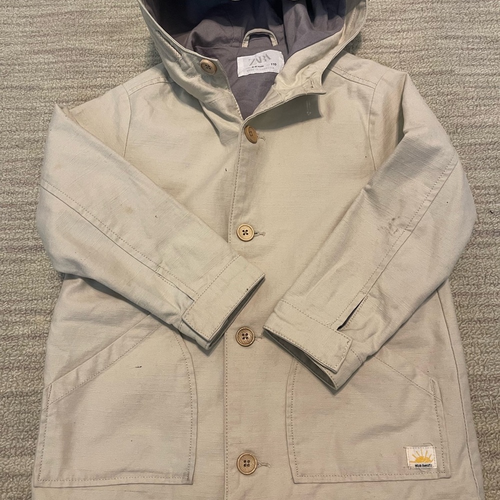 Zara toddlers jacket size 4/5